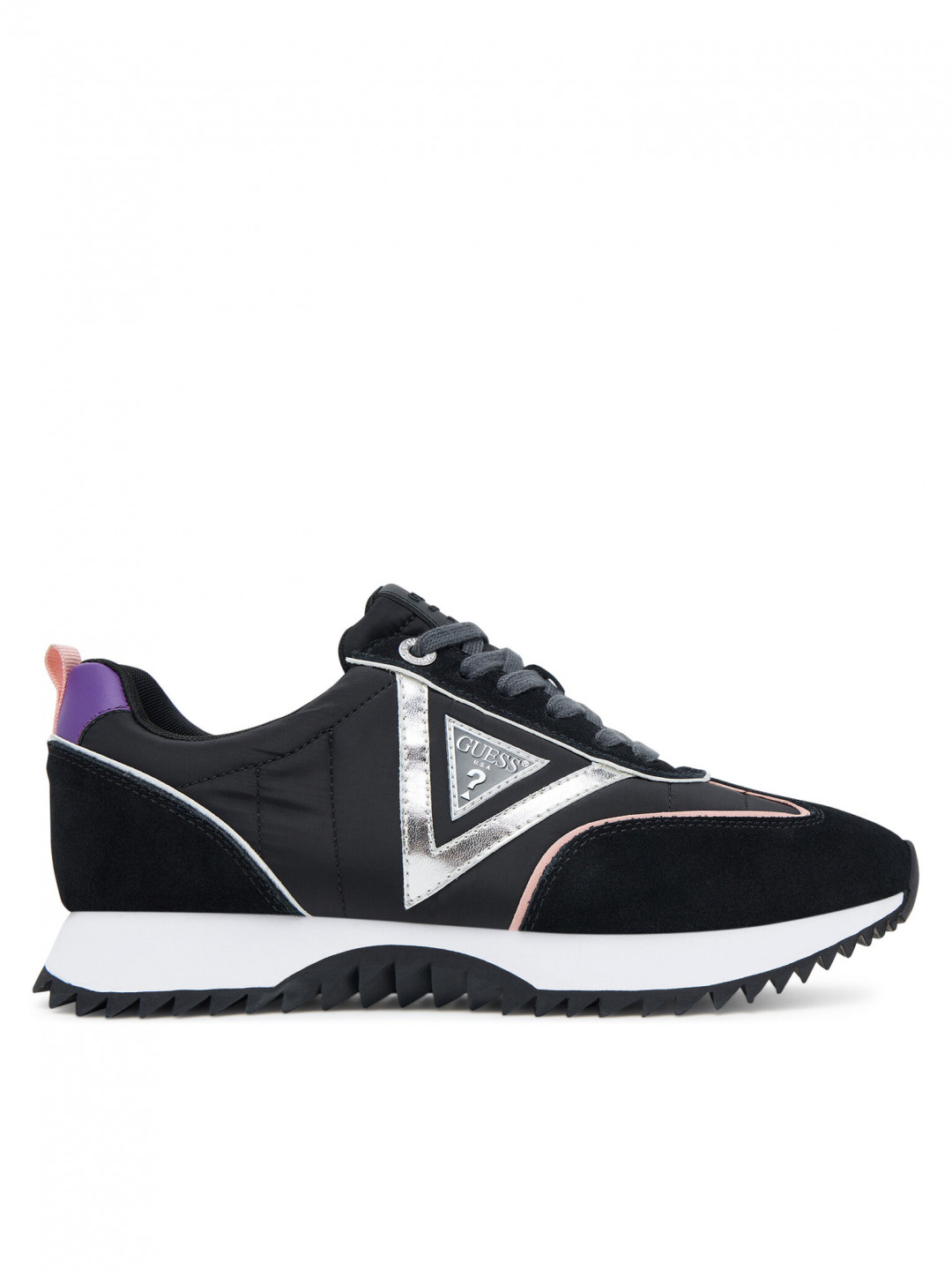 Guess Sneakersy FLTBAI SUE12 Černá